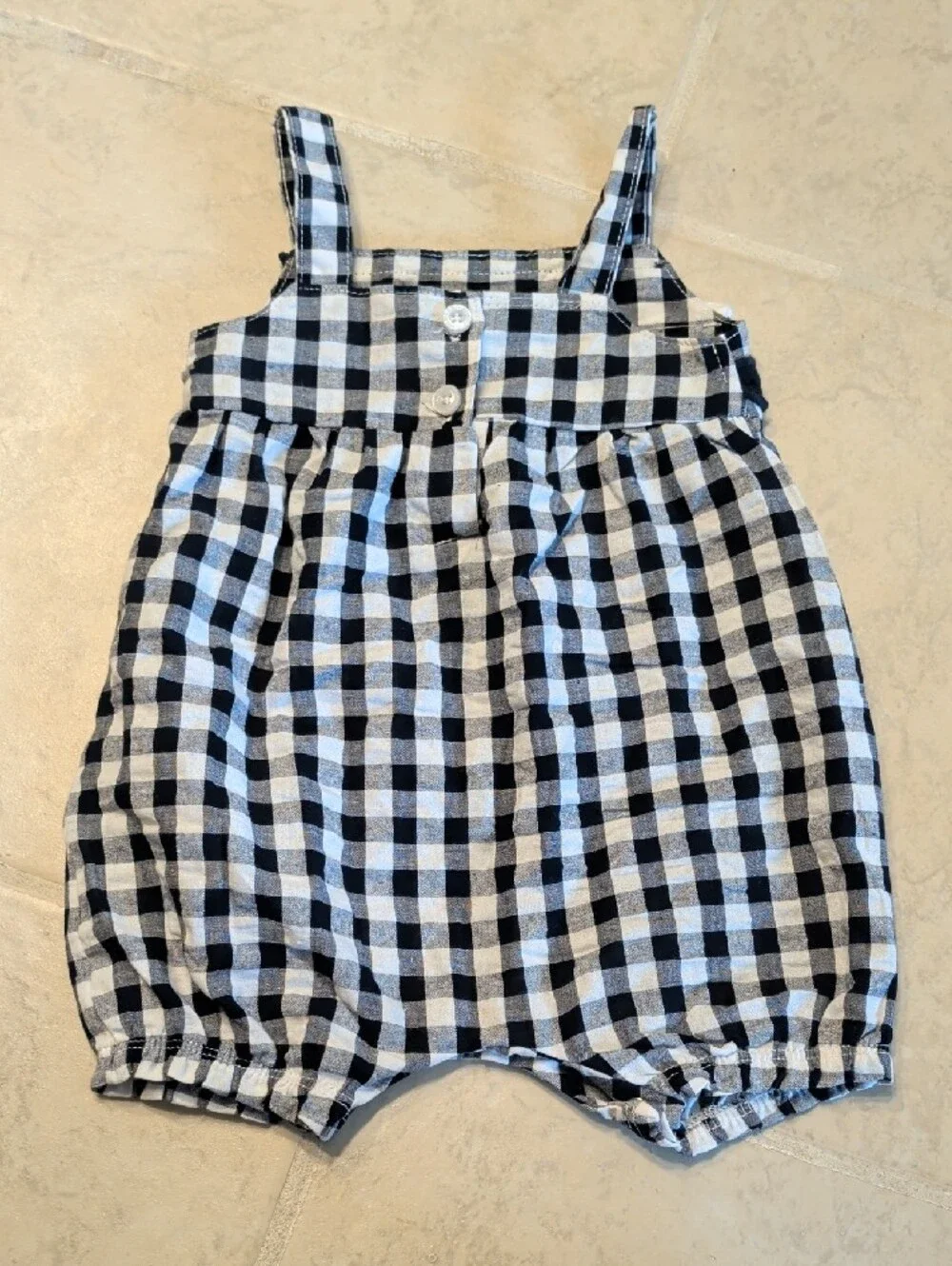 Tommy Hilfiger Checkered Romper